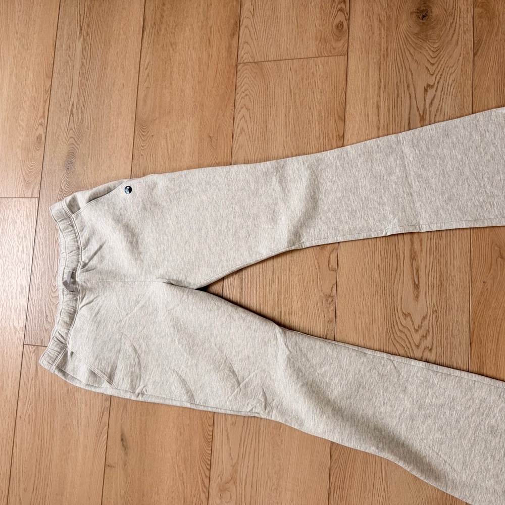 abercrombie kids Heather Light Gray Sweatpants